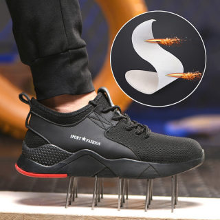 Men's Steel Toe Work Safety Boots