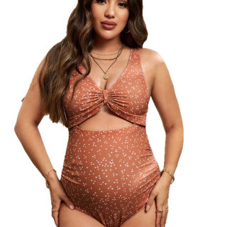 Floral one-piece swimsuit 5