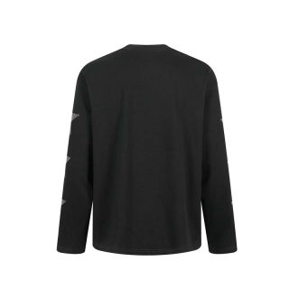 Star Letter Rhinestone Long Sleeve T-Shirt | Men's American Retro 4