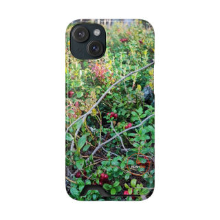 Wild berry bush phone case 41