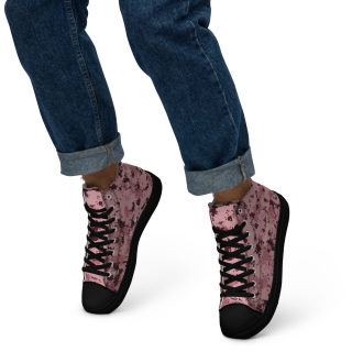 Men's high-top canvas shoes 14