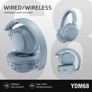 YDM68 Wireless Bluetooth Gaming Headset with Heavy Bass 5