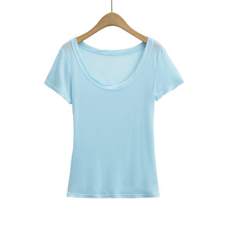 U-Neck Loose T-Shirt 2