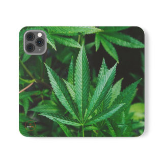 Marijuana leaf flip case 13