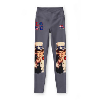 Uncle Sam Pointing Leggings | Patriotic Americana, Vintage Recruiter Art 3