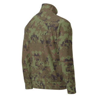Unisex Track jacket,  digital green camo 19
