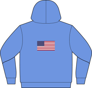 Patriotic cupcake with sparkler hoodie 13