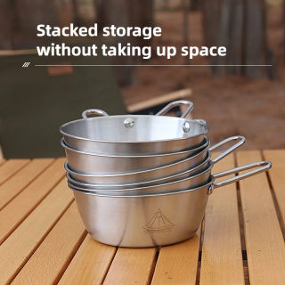 Outdoor Camping Tableware Set, Sherpa-Style Bowl 3