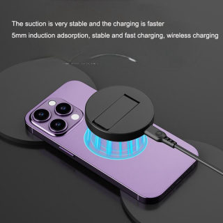 Phone holder — magnetic wireless fast charger for Apple 15 3