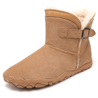 High-Top Suede Snow Boots | Plush-Lined Winter Boots 5