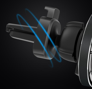15W Magnetic Fast Wireless Car Phone Stand 5