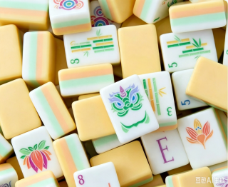Acrylic Mahjong Set for Travel and Home Play 2