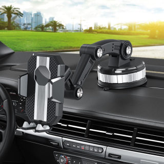 Extended Suction-Cup Truck Phone Holder, Heavy-Duty