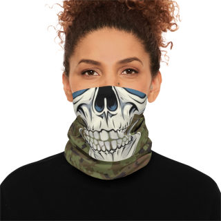 Skull Camo Neck Gaiter 4