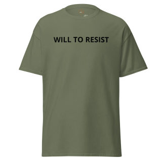 Unisex Classic T-Shirt WILL TO RESIST 8