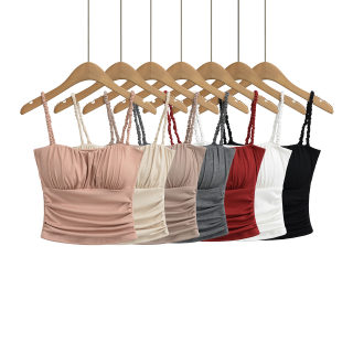 Ruffled Strapless Crop Top