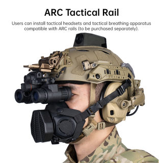 Modular Helmet Light Kit | ARC Rail Mount, Red/White/IR LED 5