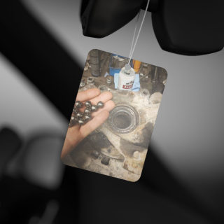Mechanic Vintage Bearings Photo Car Air Freshener | Garage, Toolshop Vibe 6