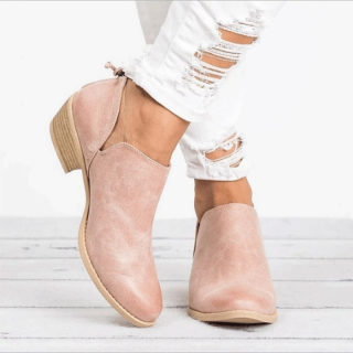 Women's Slip-On Platform Ankle Boots for Winter 5