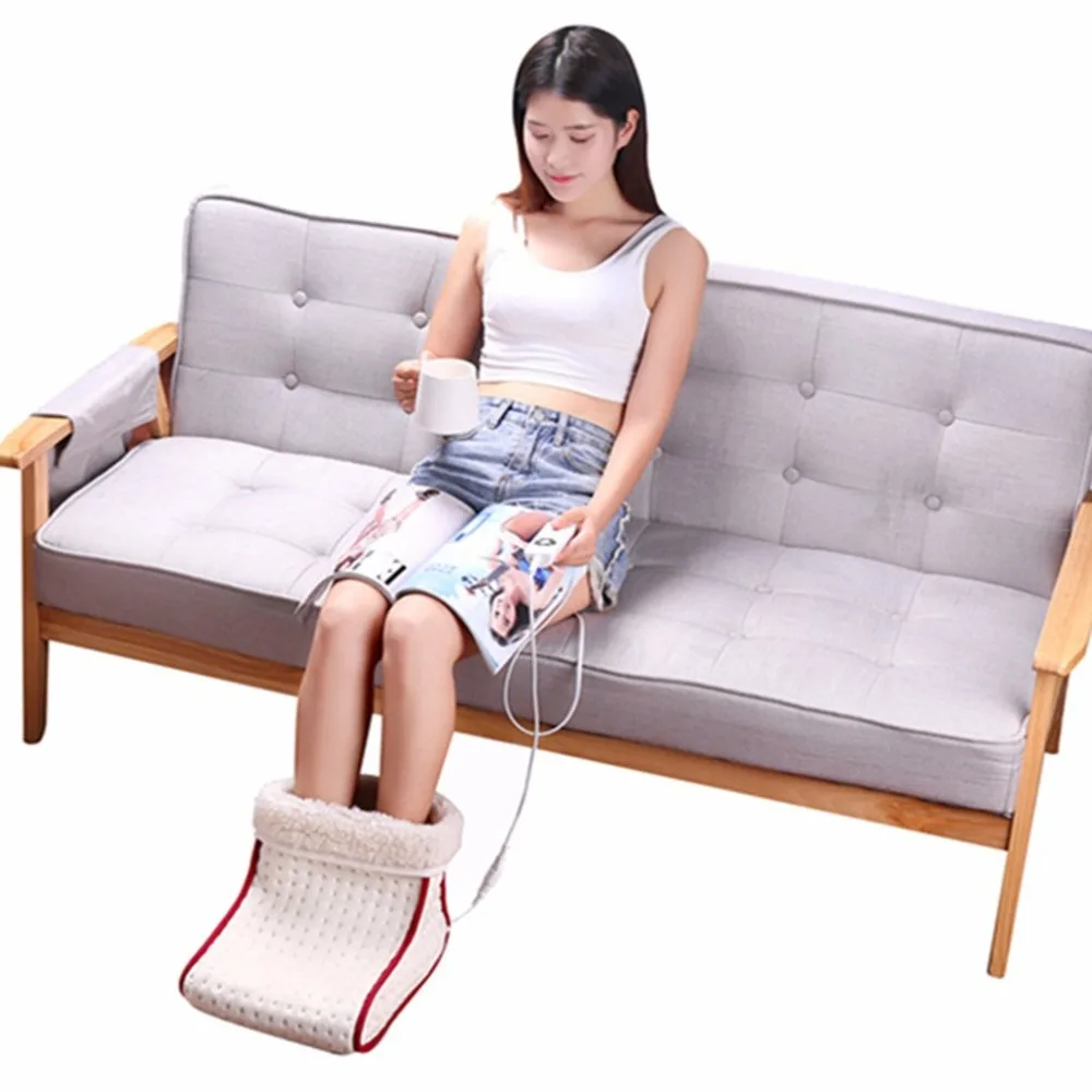 Cosy Electric Heated Foot Warmer Massager | Washable, 5 Heat Modes 4