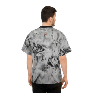 Frost Crystal Pattern Football Jersey | All-Over Print 7