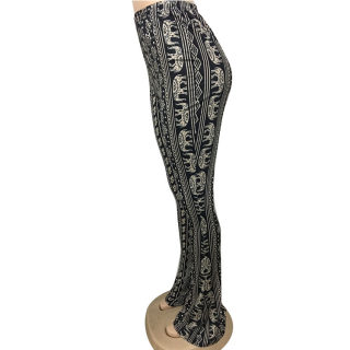Slim-Fit Micro-Flared Pants 4