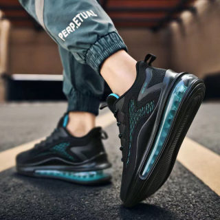 Men's Flyknit Running Shoes | Air-Cushioned Height-Boosting Trainers 4