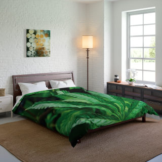 Marijuana Leaf Comforter 7