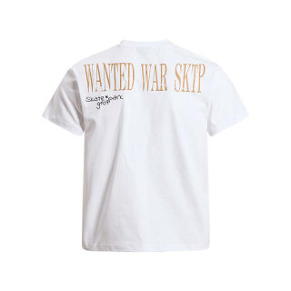 Character Letter Print Round Neck T-Shirt | American Vintage 4