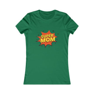 Super Mom Comic Burst T-Shirt | 80s Retro Graphic Tee 10