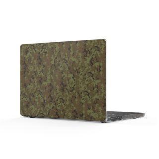 Green Camo Pattern MacBook Case | Military Camouflage Laptop Cover 3