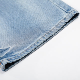 Light Gradient Washed Denim Jeans 4