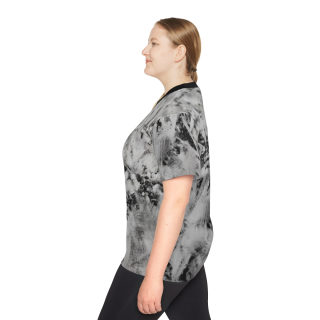Frost Crystal Pattern Football Jersey | All-Over Print 5