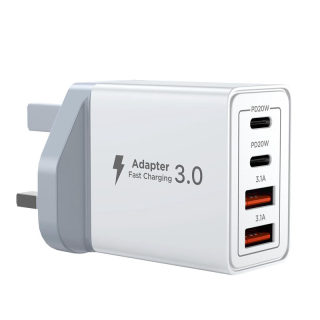 Phone charger — fast-charging dual PD 20W USB multi-port adapter 5