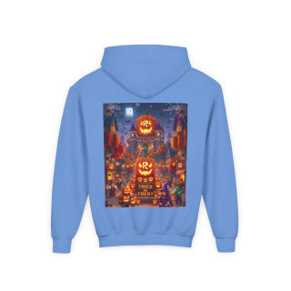 Spooky Pumpkin Patch Trick or Treat Kids Hoodie 59