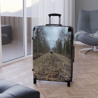Forest Trail Photo Suitcase | Off-Road Trail Luggage 15