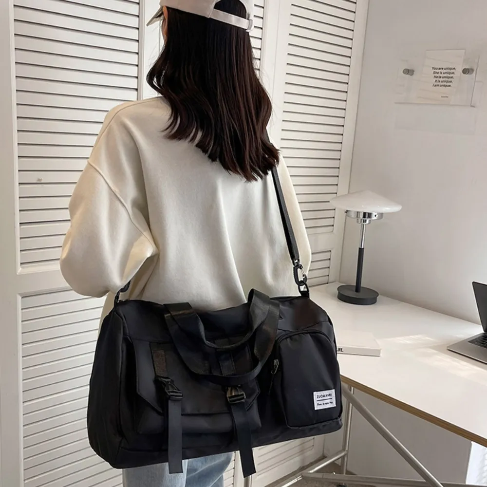 Oxford Cloth Multi-Pocket Travel Bag | Oversized Duffel