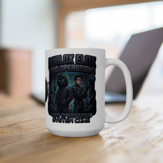 Neon Skull Pumpkin Mug | Cyberpunk Halloween Ceramic Mug 10