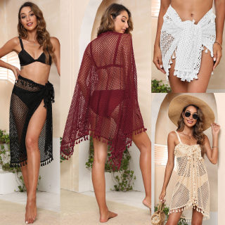 Mesh beach cover-up