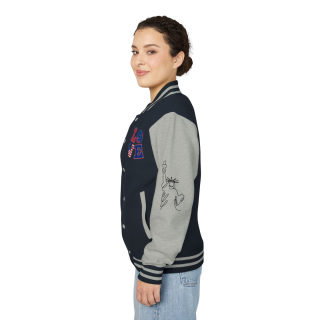 Trick or Treat Jack-o'-Lantern Letterman Jacket | Halloween Varsity Jacket 55