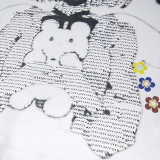 Character Print V-Neck Short Sleeve Shirt | American Retro Pullover 2