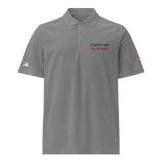 Adidas Sport Polo "Cold Climate Warm Heart"