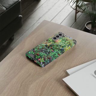 Wild berry bush phone case 124