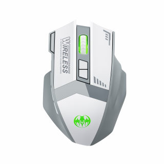 Wireless-Charging Gaming Mouse, 4800DPI, Silent Click 5
