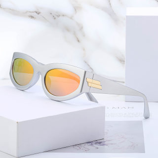 Punk-Style Small-Frame Cycling Sunglasses