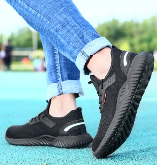 Summer Breathable Steel Toe Work Shoes | Anti-Smashing Safety Shoes