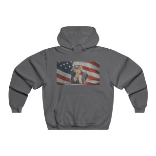 Uncle Sam Pointing Hooded Sweatshirt | Patriotic American Flag Graphic 6