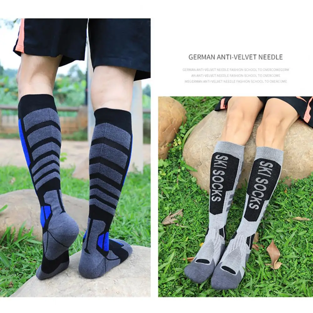 Merino Wool Ski Socks | Thick Terry Sole Outdoor Winter Hiking Socks 6