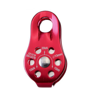 XINDA Rock Climbing Pulley | Fixed Sideplate Outdoor Survival Hauling Gear 4