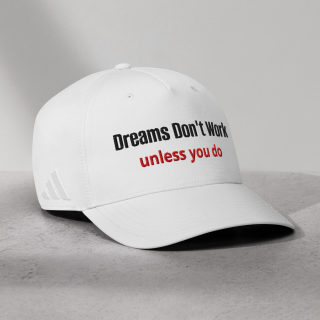 Adidas Dad Hat "Dreams Don't Work Unless You Do" 12